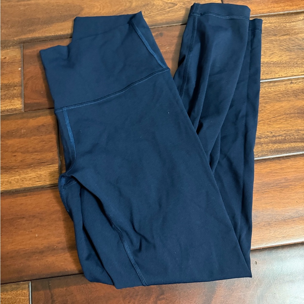 Navy blue size 6 lululemon leggings